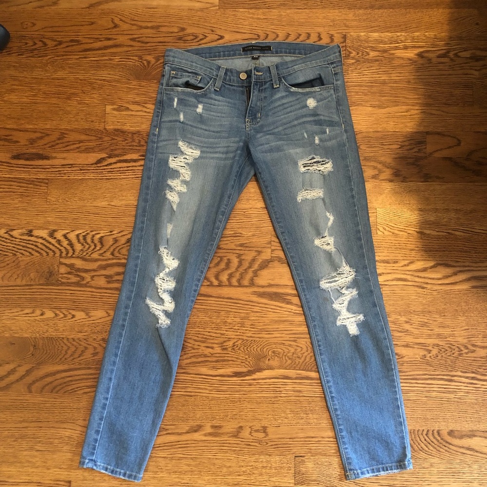 Flying monkey ripped jeans